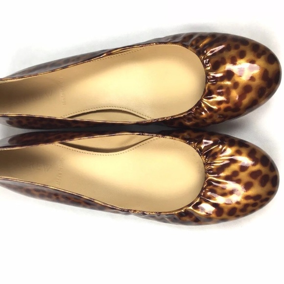 J Crew Size 8 Leopard Print Flats - Picture 2 of 8